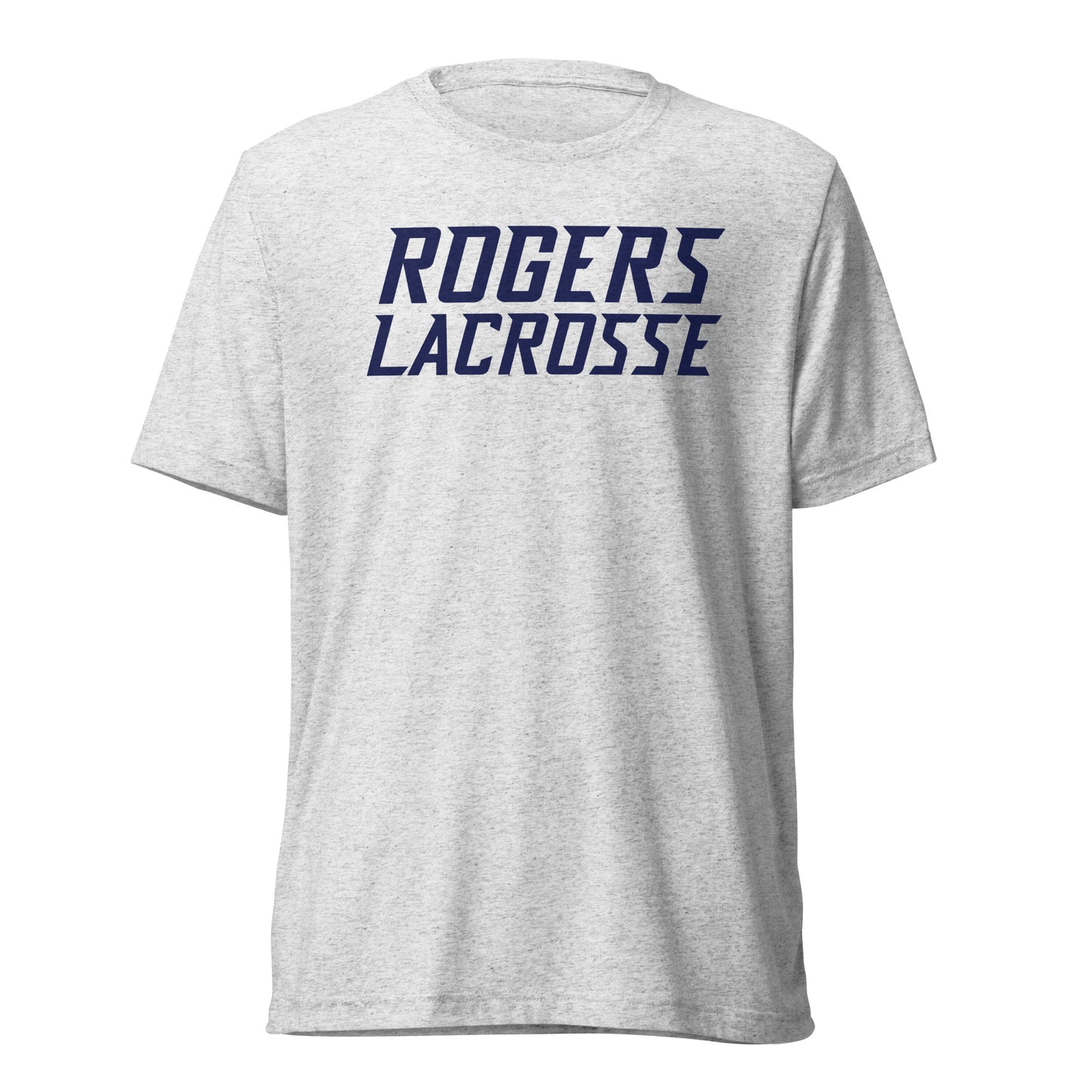 Adult Rogers Lacrosse Bella + Canvas Tri-Blend T-Shirt