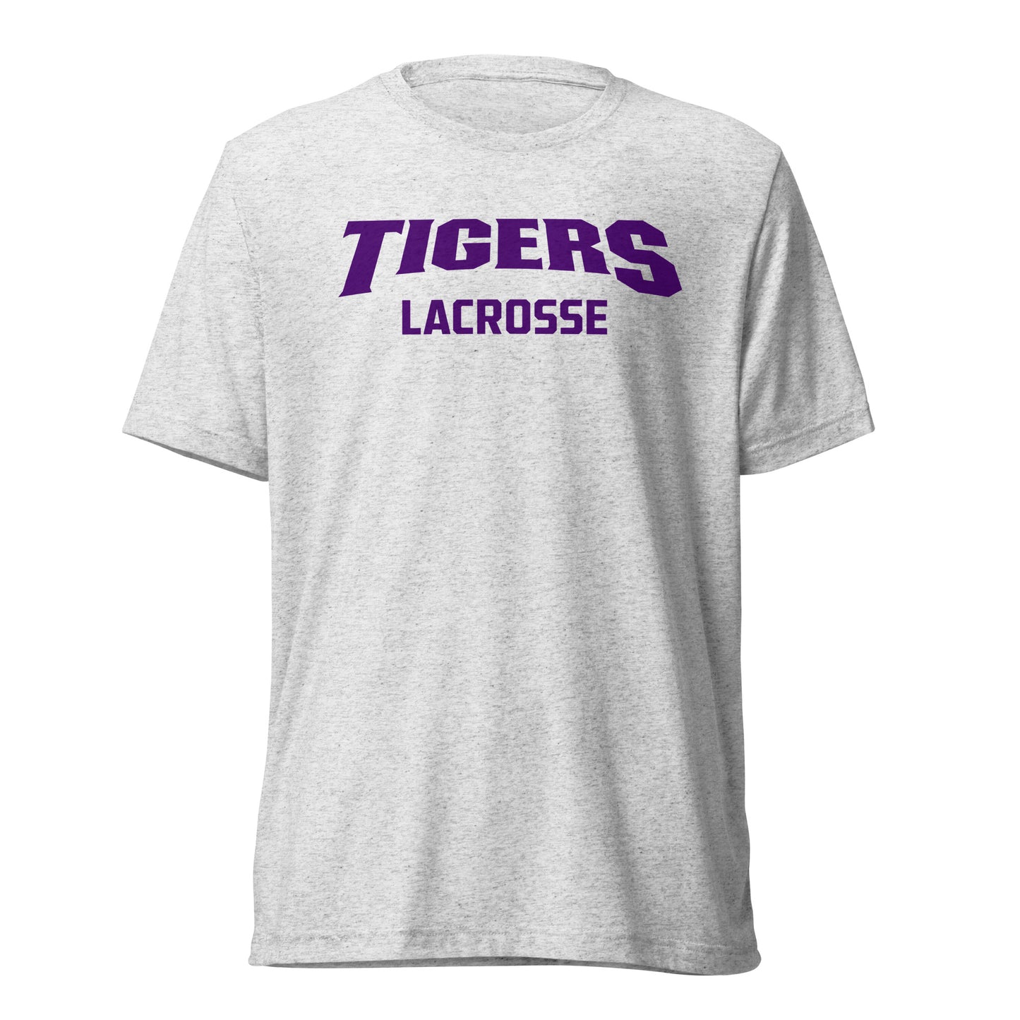 Adult Tiger Lax Bella + Canvas Tri-Blend T-Shirt