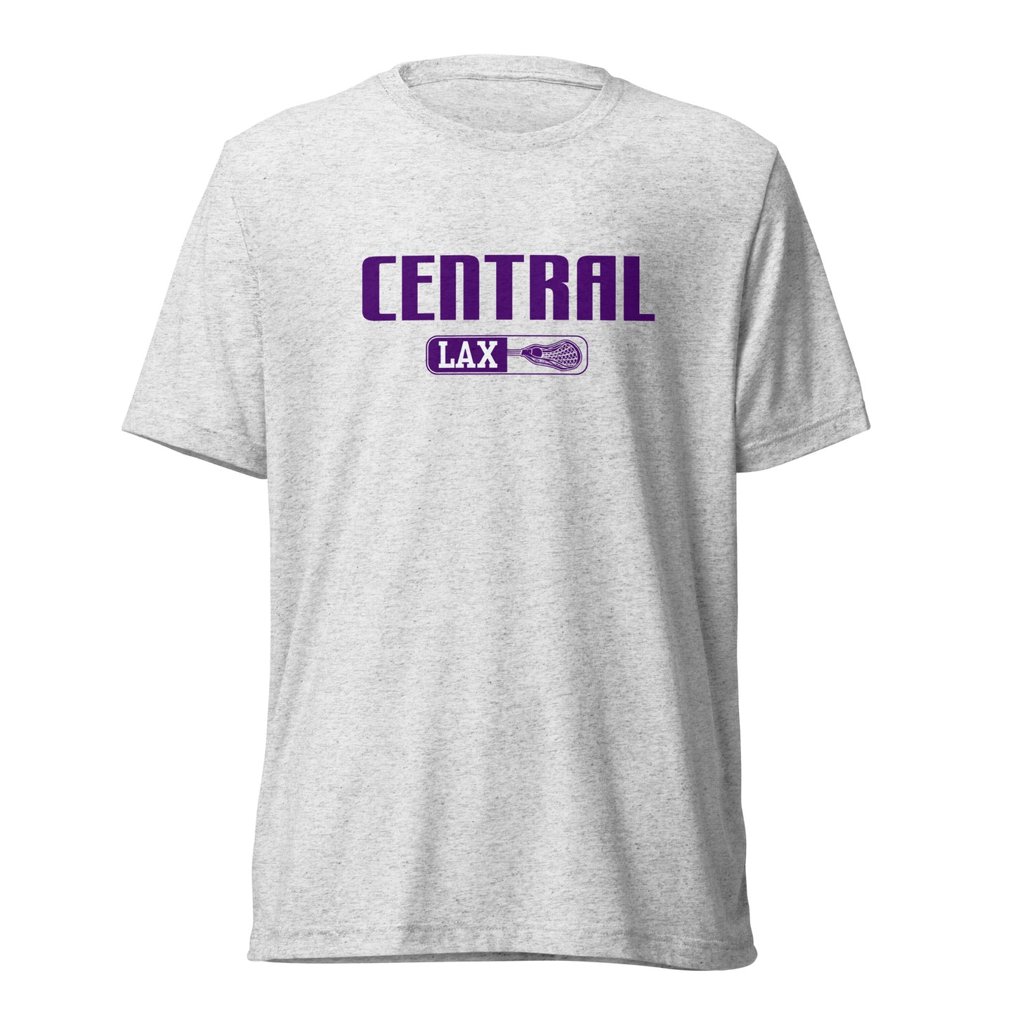 Adult Tiger Lax Lacrosse Bella + Canvas Tri-Blend T-Shirt