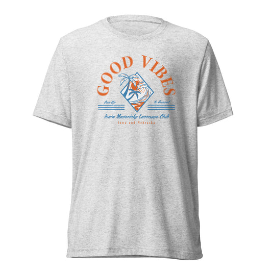 Adult Iowa Mavericks Bella + Canvas Tri-Blend T-shirt
