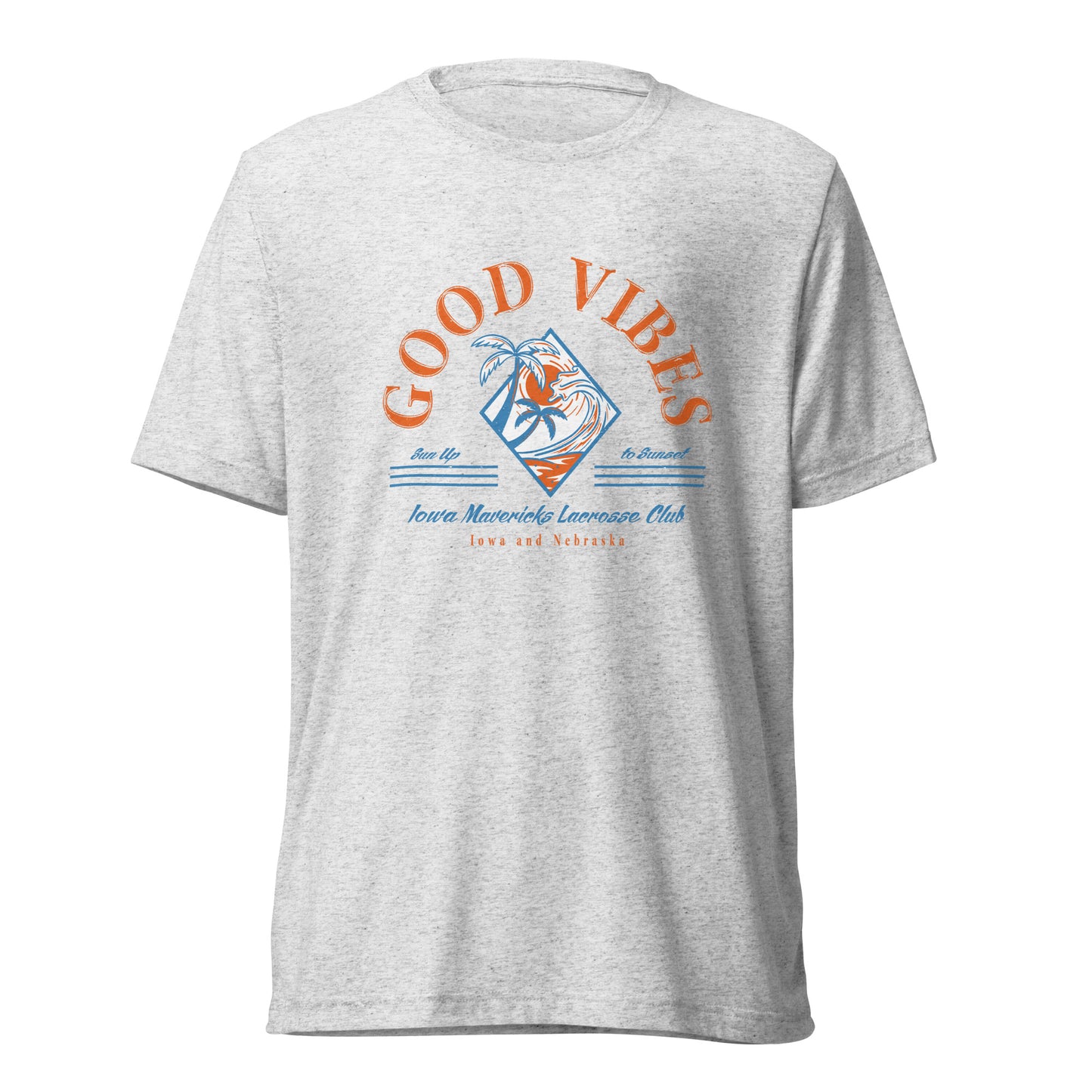 Adult Iowa Mavericks Bella + Canvas Tri-Blend T-Shirt