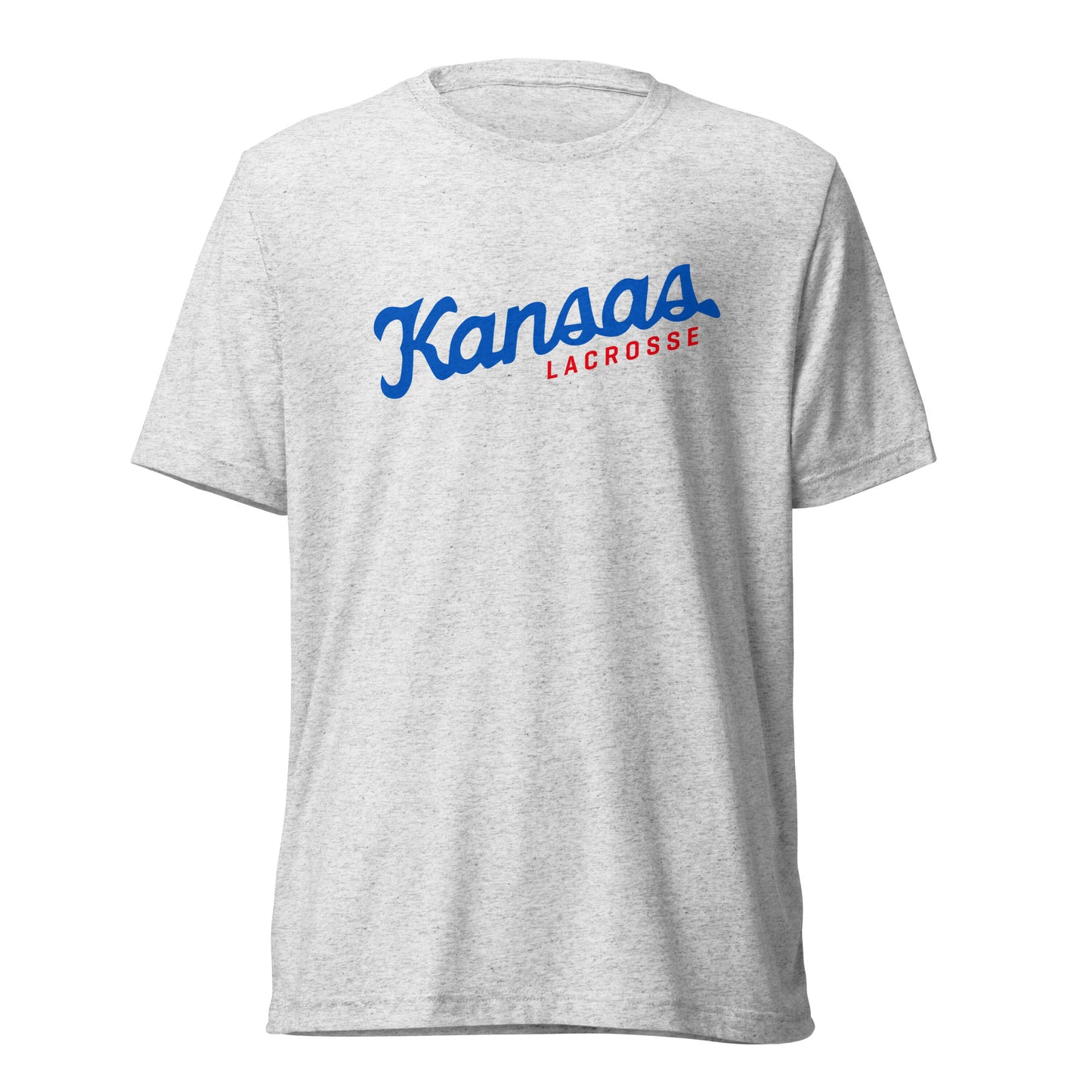 Adult KU Club Lacrosse Bella + Canvas Tri-Blend T-Shirt