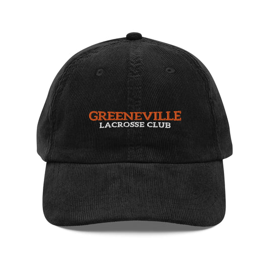 Greeneville Lacrosse Vintage Corduroy Hat