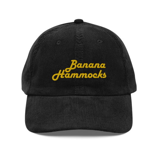 Banana Hammocks Vintage Corduroy Hat