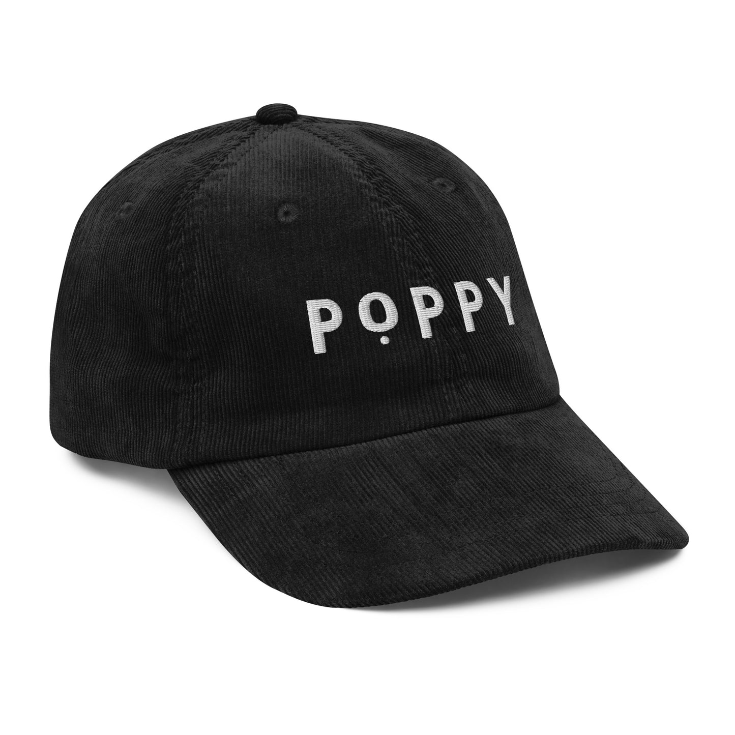 Poppy Flowers Corduroy Hat