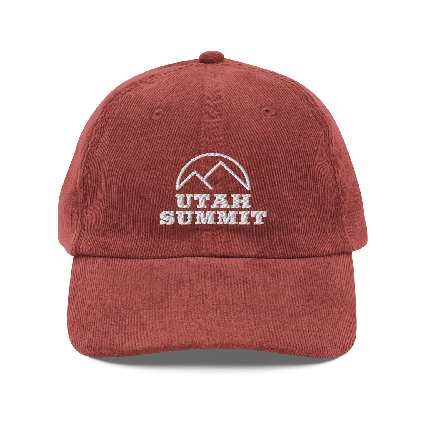 Utah Summit Corduroy Cap