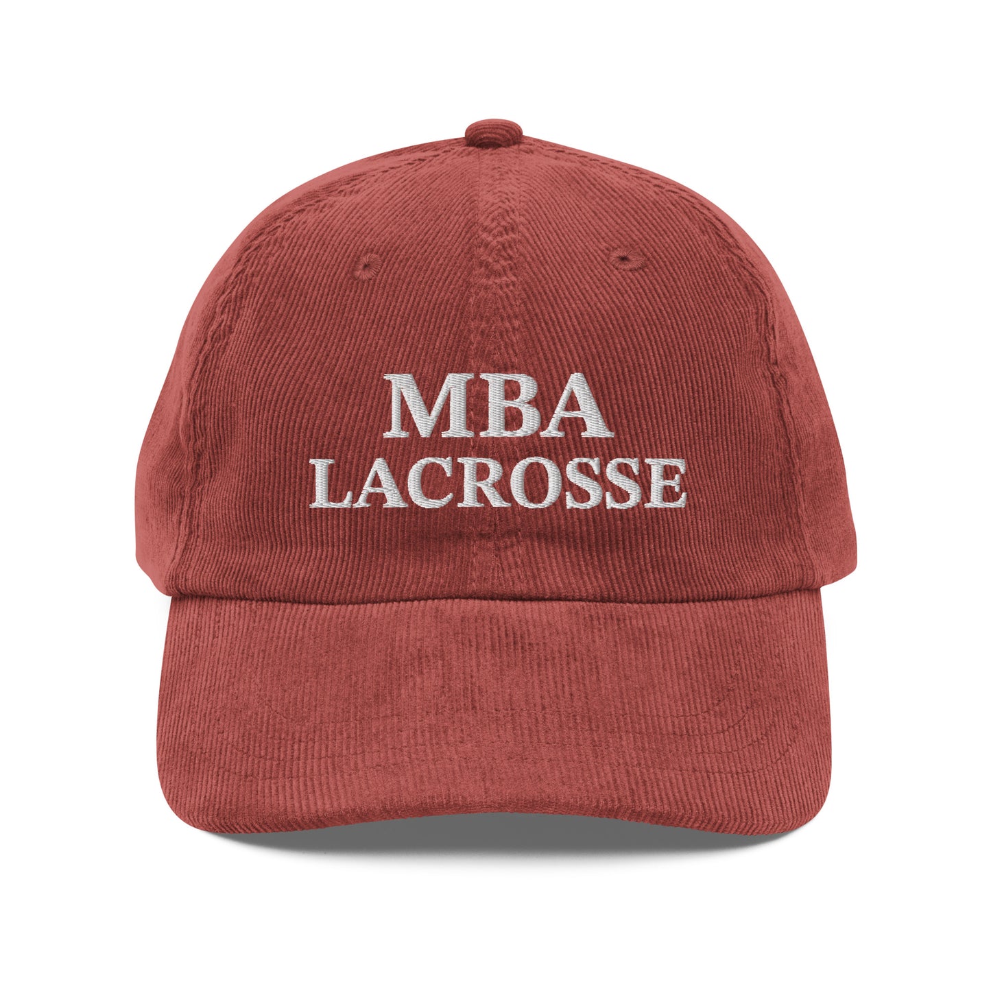 MBA Lacrosse Corduroy Hat