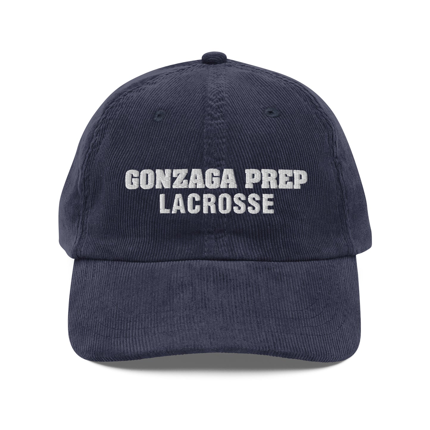 Gonzaga Prep Lacrosse Corduroy Hat