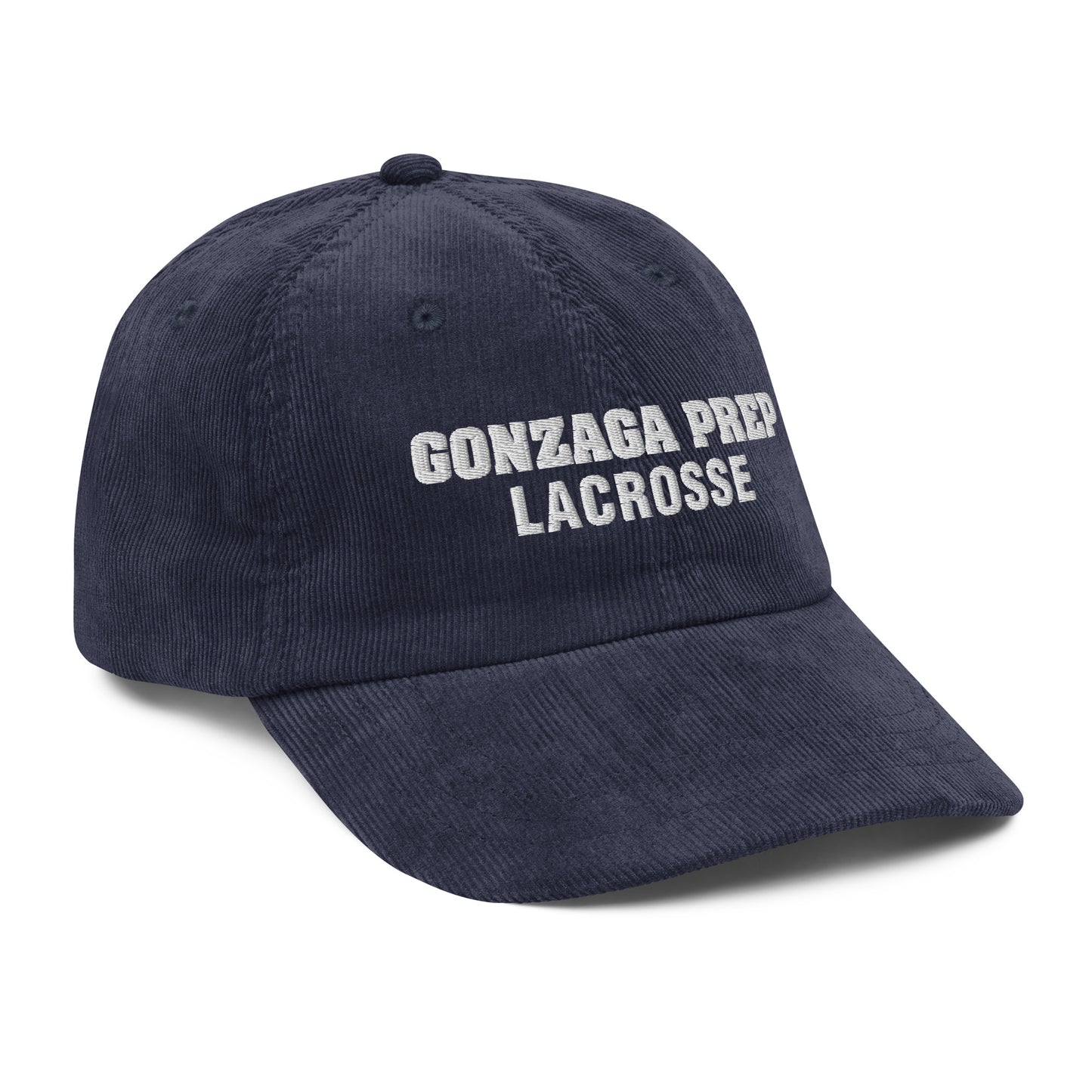 Gonzaga Prep Lacrosse Corduroy Hat