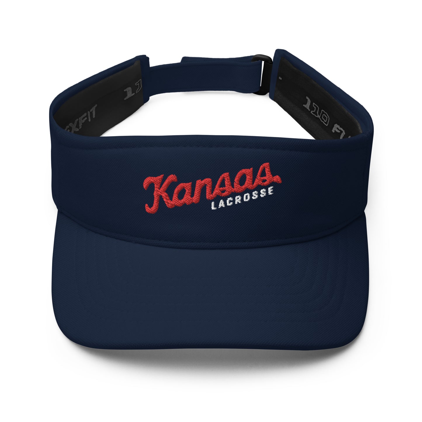 KU Club Lacrosse FlexFit Visor