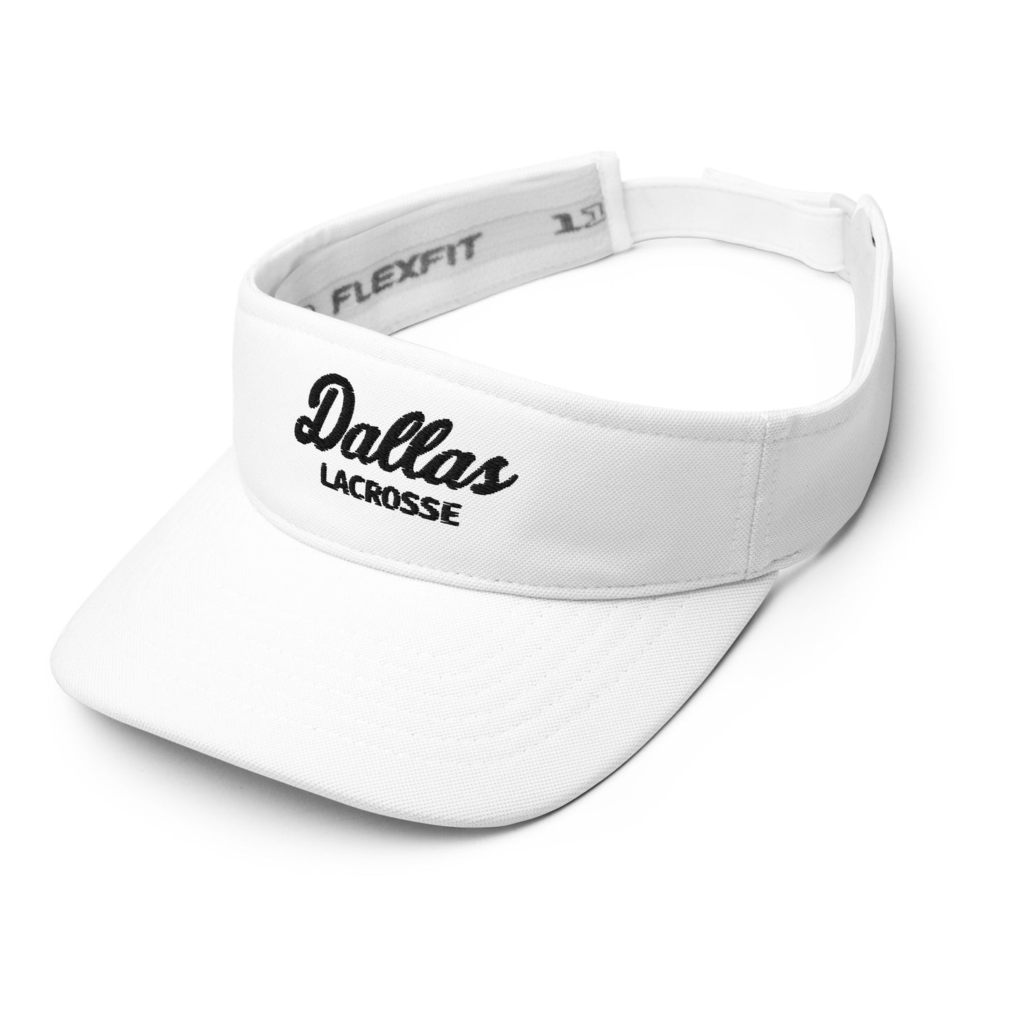SMU Lacrosse FlexFit Visor