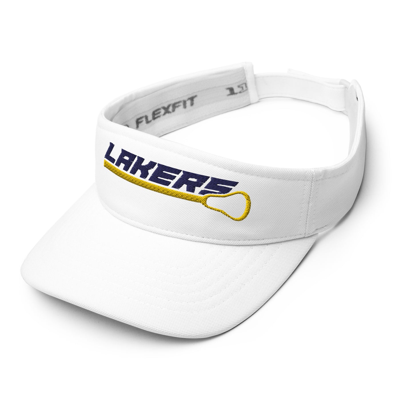 Lakers Lacrosse FlexFit Visor