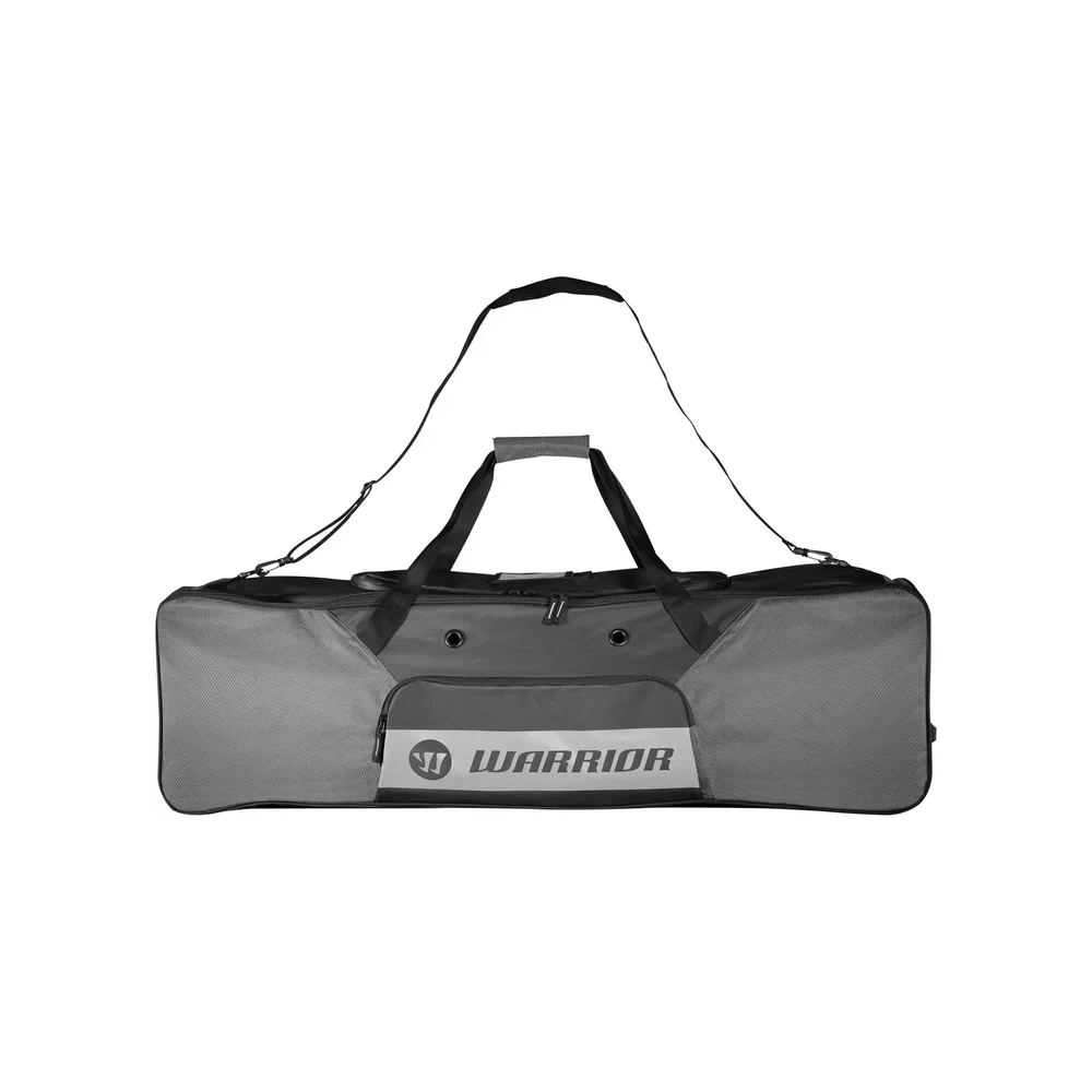 Warrior Black Hole lacrosse bag in grey