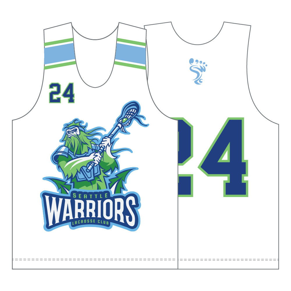 Seattle Warriors Reversible Performance Pinnie - 3U/4U