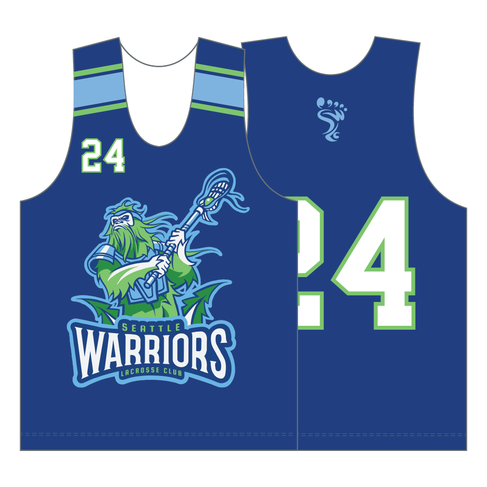 Seattle Warriors Reversible Performance Pinnie - 3U/4U