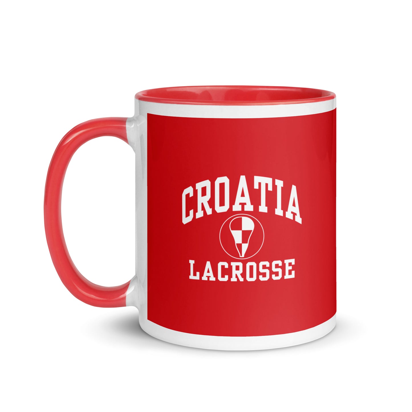 Croatia Lacrosse Ceramic Mug