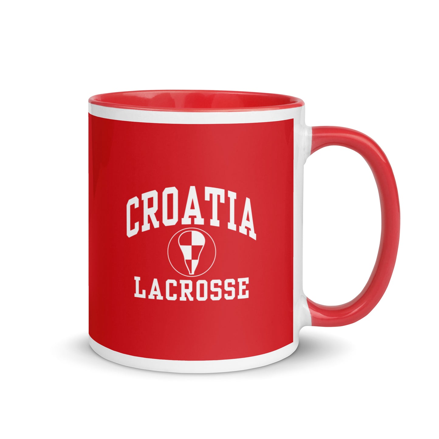 Croatia Lacrosse Ceramic Mug