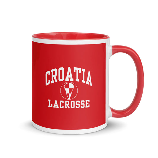 Croatia Lacrosse Ceramic Mug