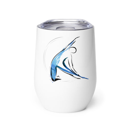 Apex Pilates Wine Tumbler