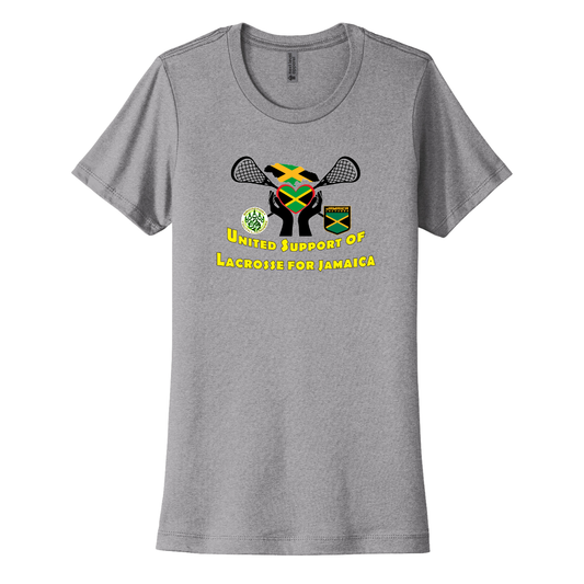 Women's Jamaica Lacrosse Next Level Ideal T-Shirt