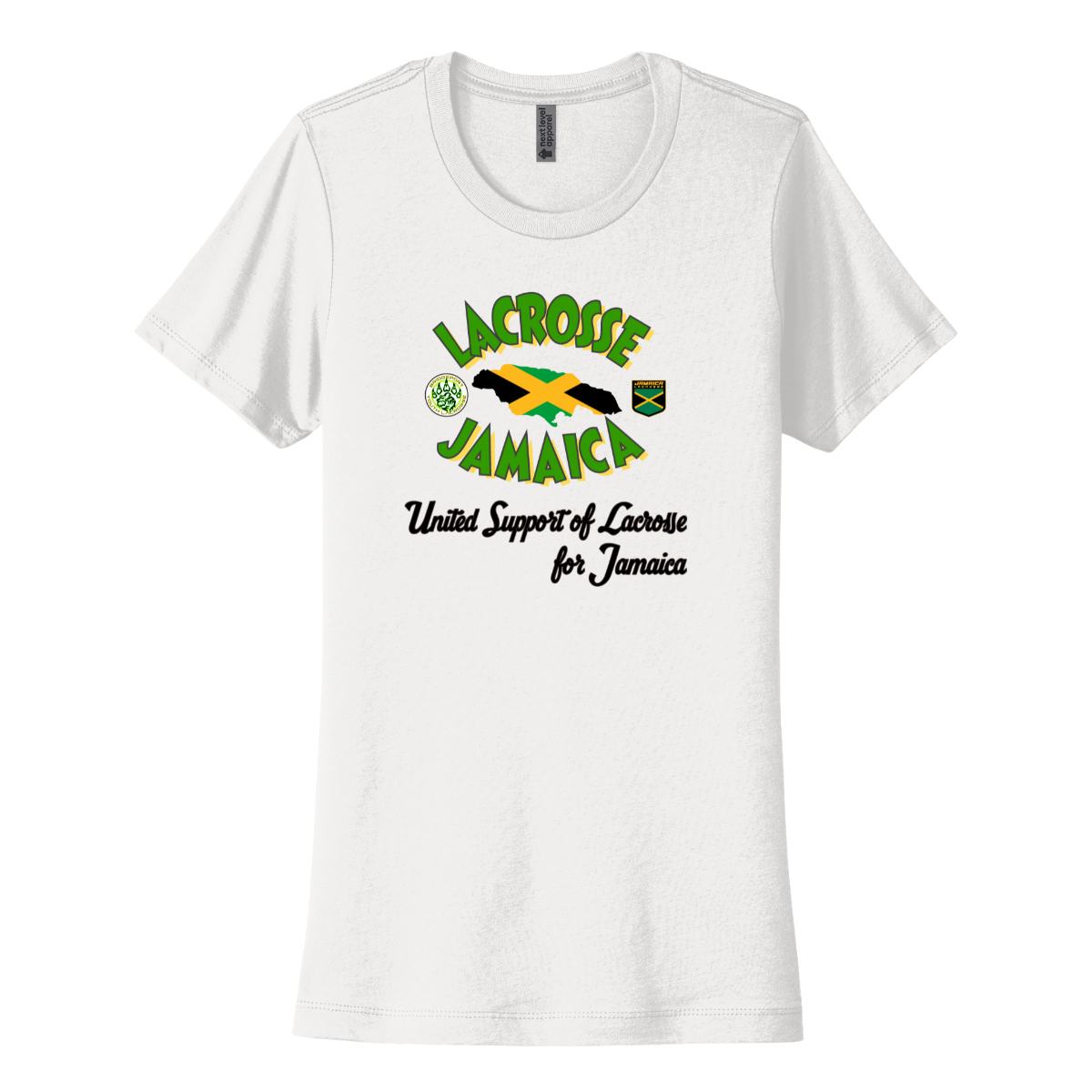 Women's Jamaica Lacrosse Next Level Ideal T-Shirt