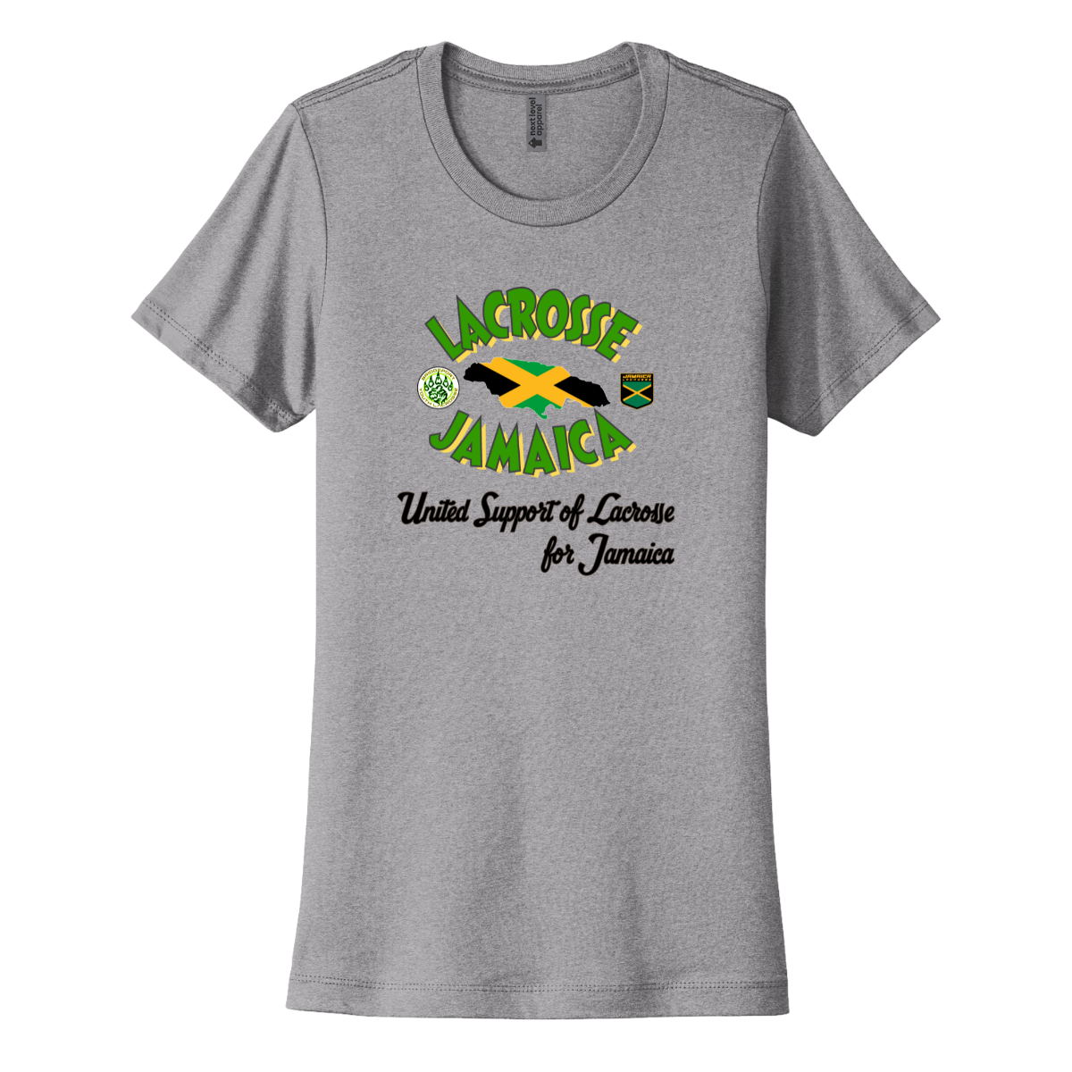 Women's Jamaica Lacrosse Next Level Ideal T-Shirt