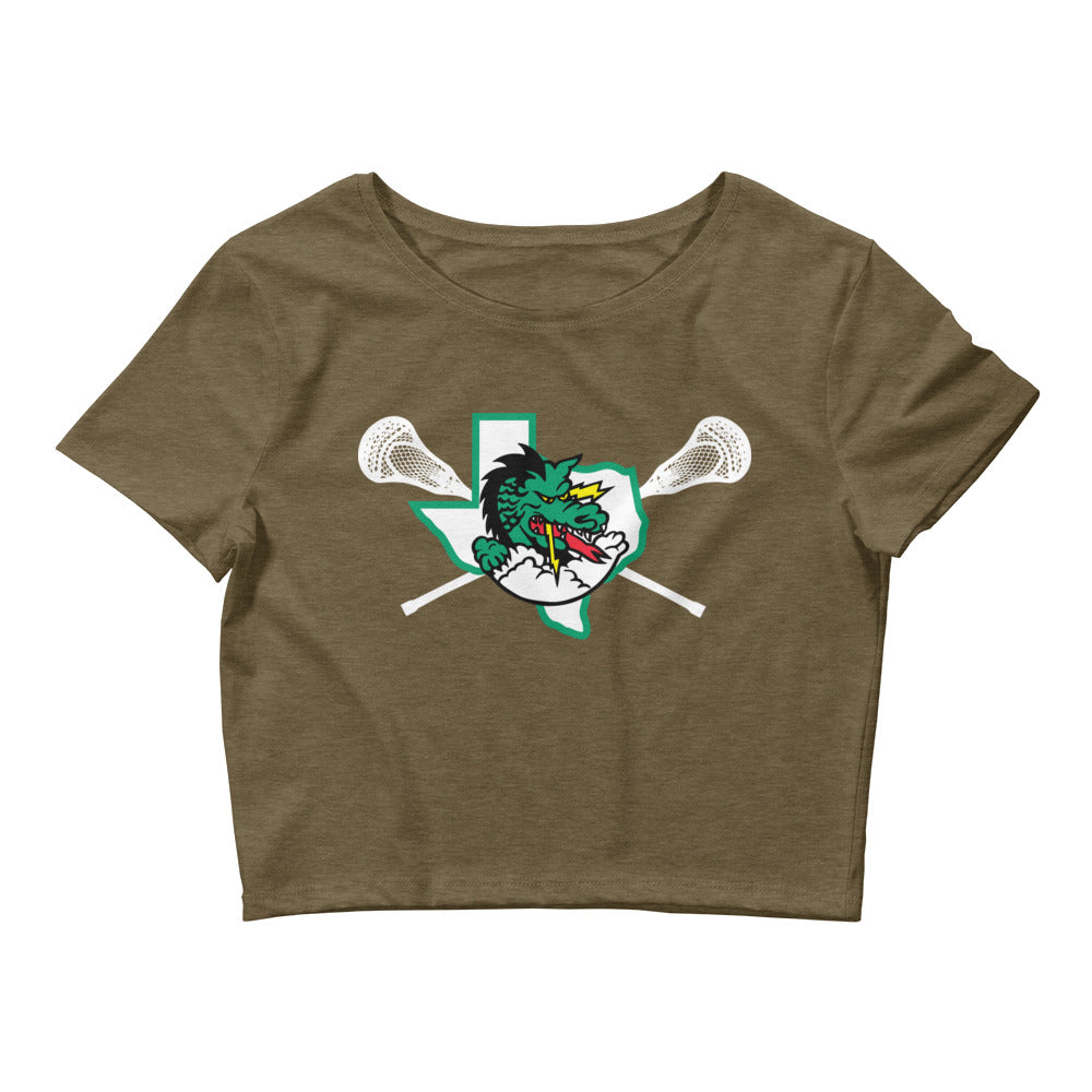 Women’s Southlake Carroll Lacrosse Crop Tee
