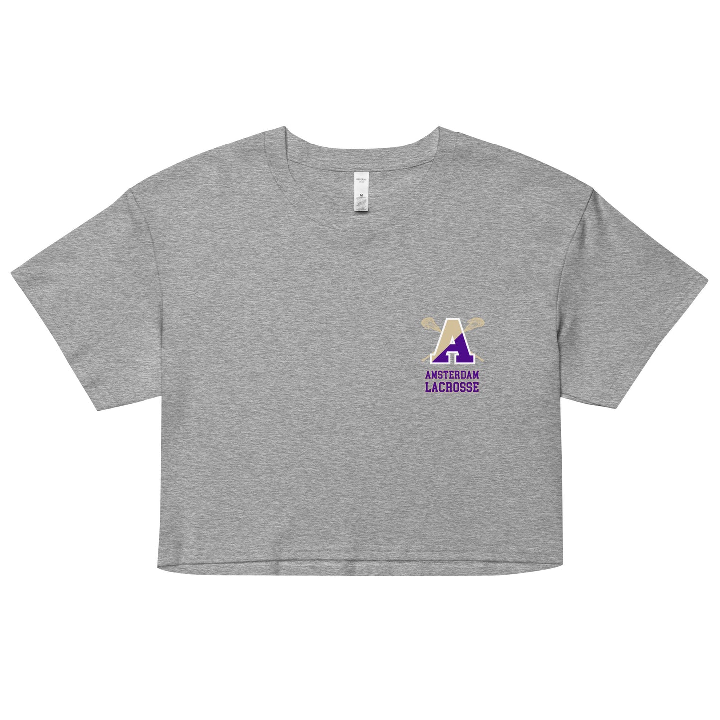 Women’s Amsterdam Lacrosse AS Colour Crop Top