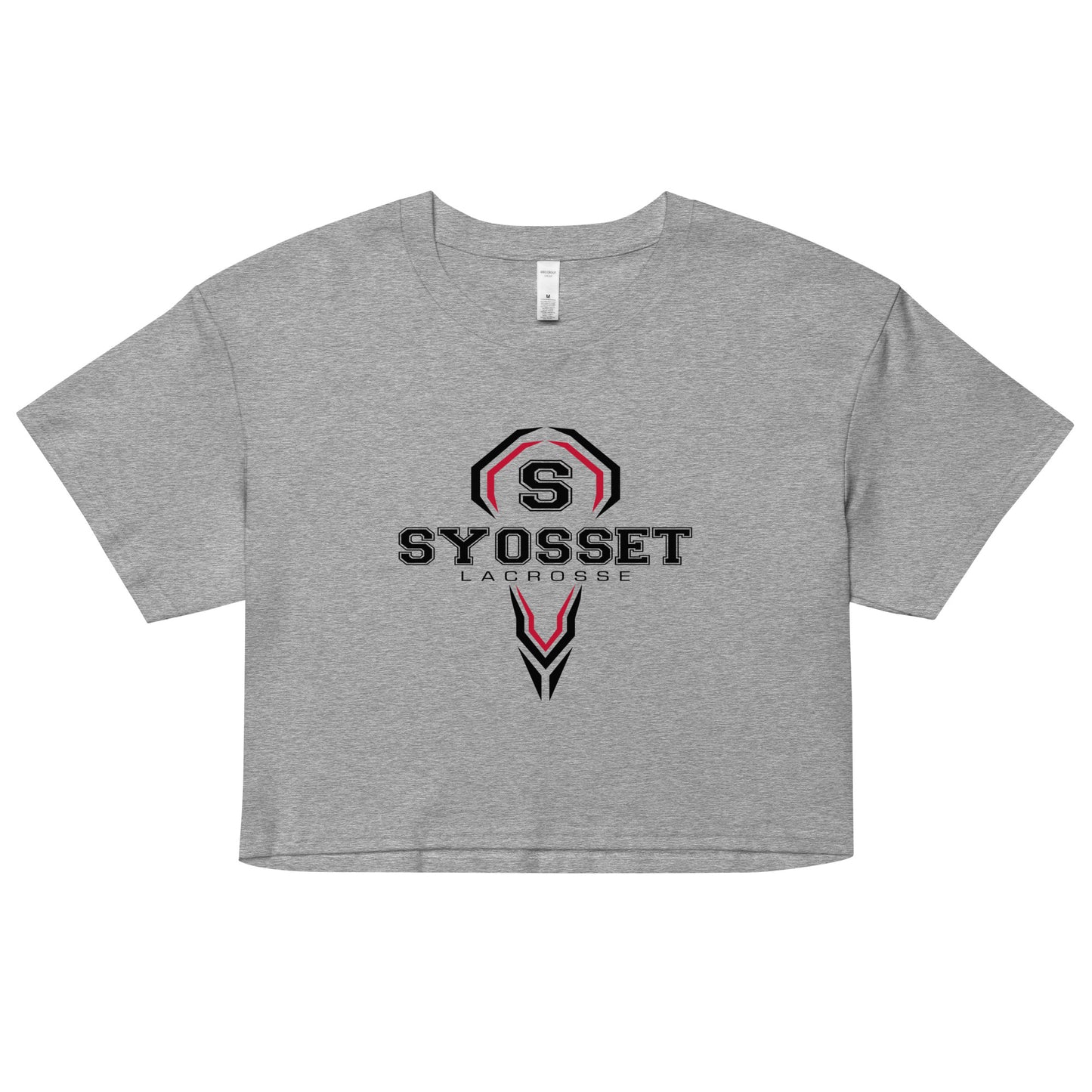 Women’s Syosset Lacrosse AS Colour Crop Tee