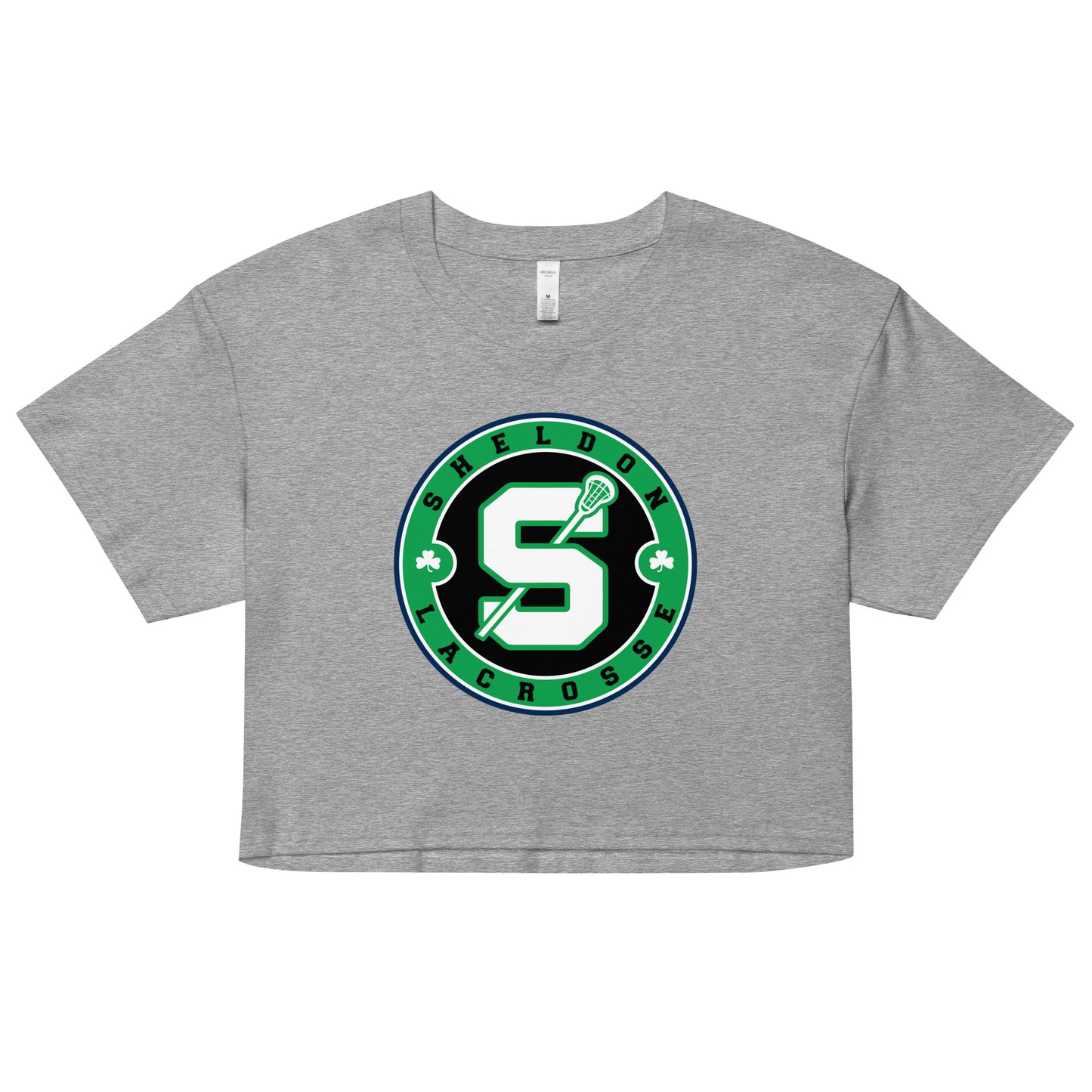 Women's Sheldon Boys and Girls Lacrosse AS Colour Crop Top