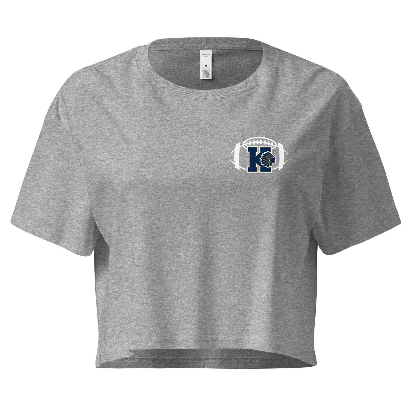Women's Keller Football AS Colour Crop Top