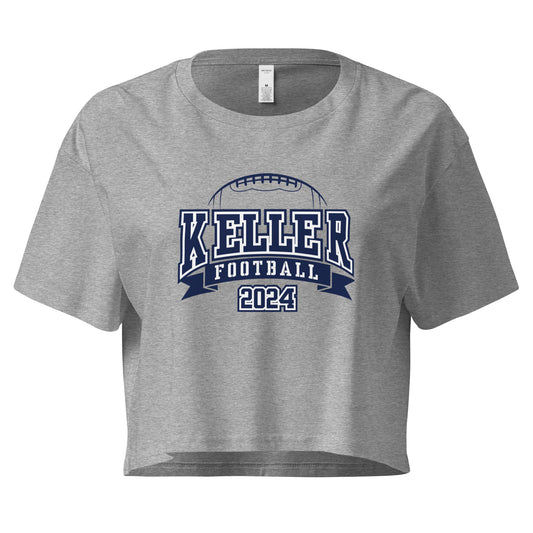 Women's Keller Football AS Colour Crop Top