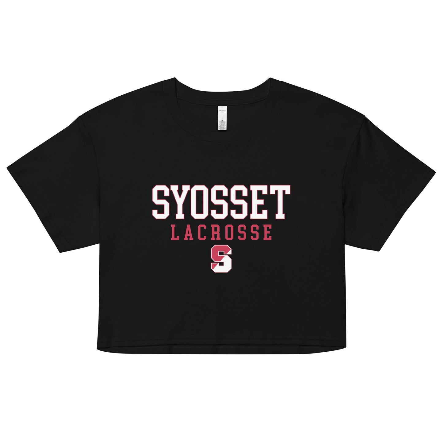 Women’s Syosset Lacrosse AS Colour Crop Tee