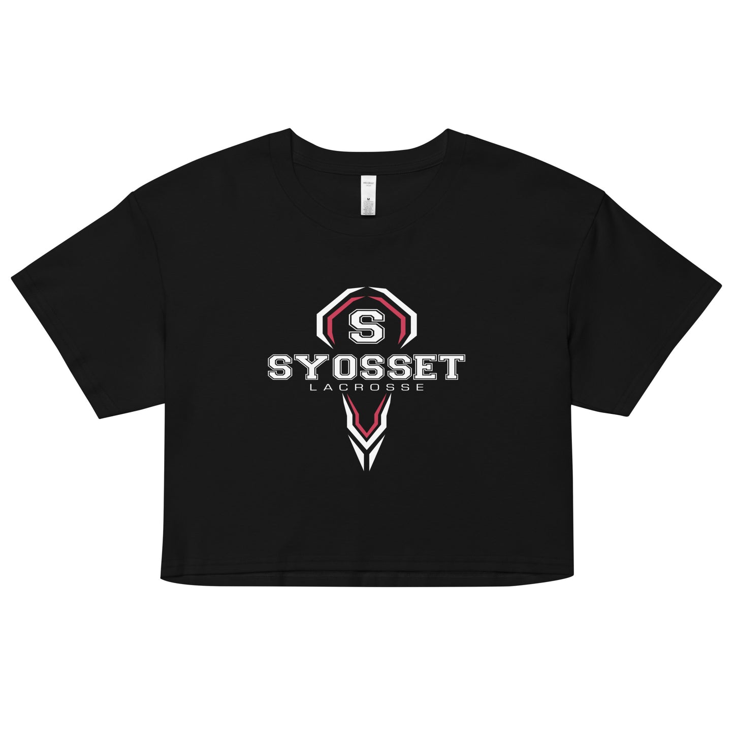 Women’s Syosset Lacrosse AS Colour Crop Tee