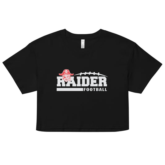 Women's Fairport Football and Cheer AS Colour Crop Top