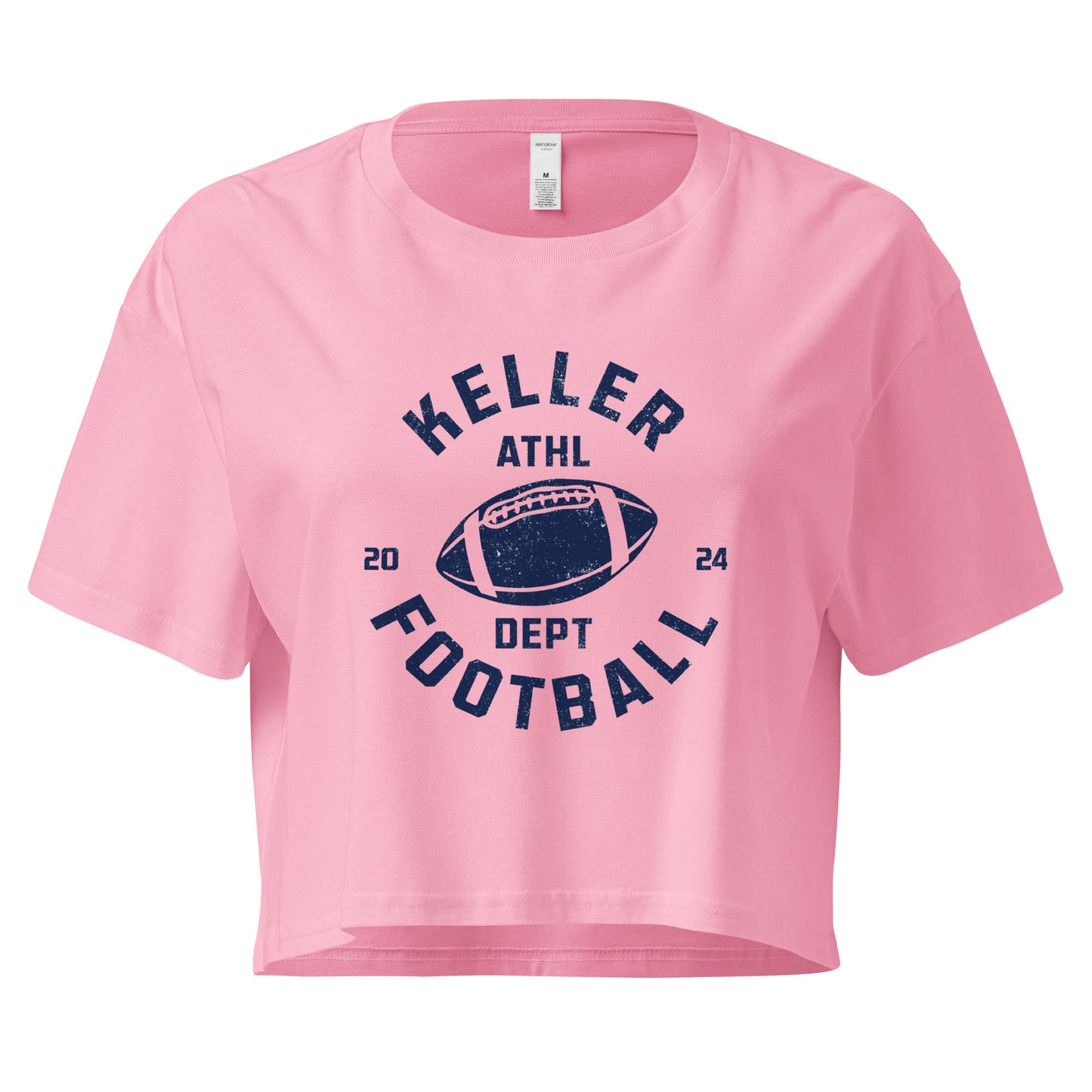 Women's Keller Football AS Colour Crop Top
