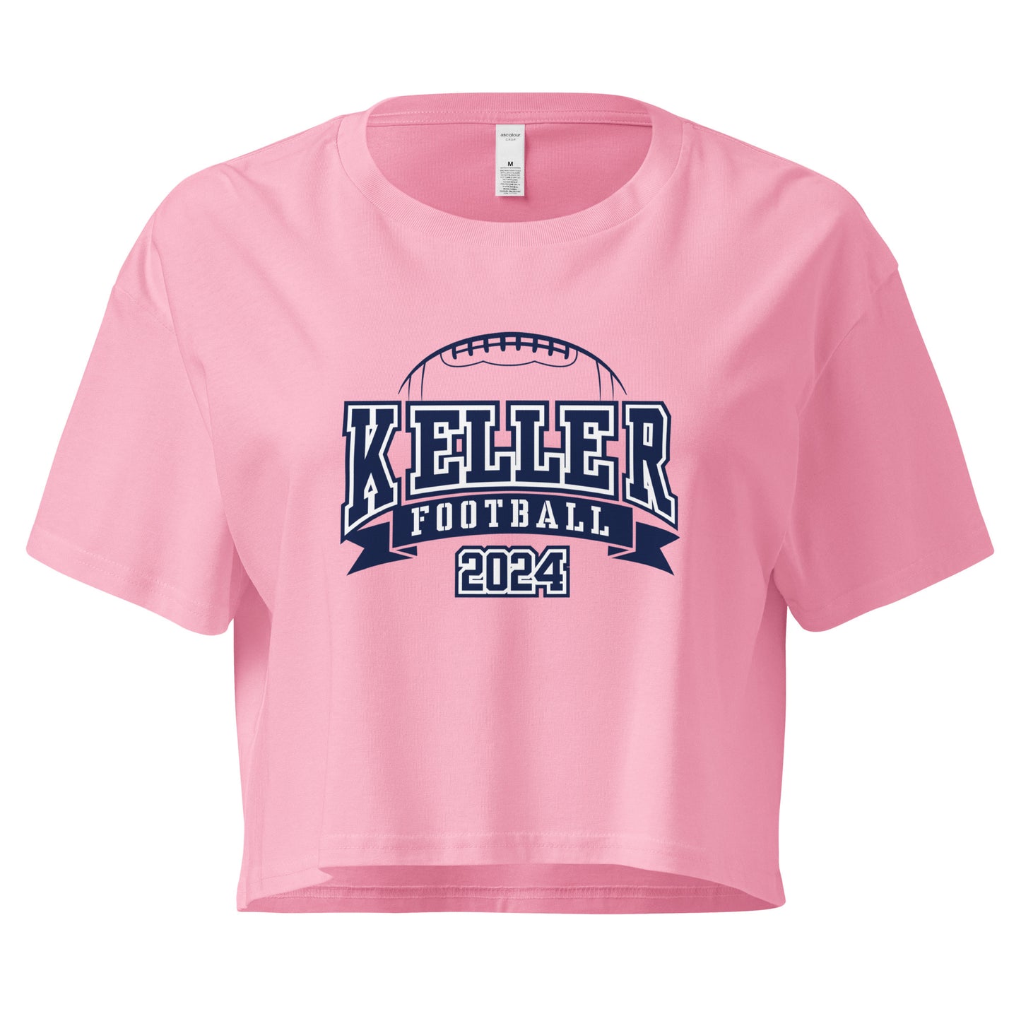 Women's Keller Football AS Colour Crop Top