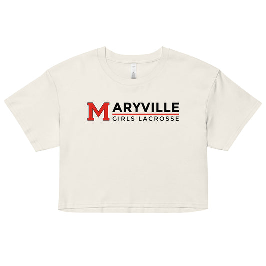 Women’s Maryville Lacrosse AS Colour Crop Top