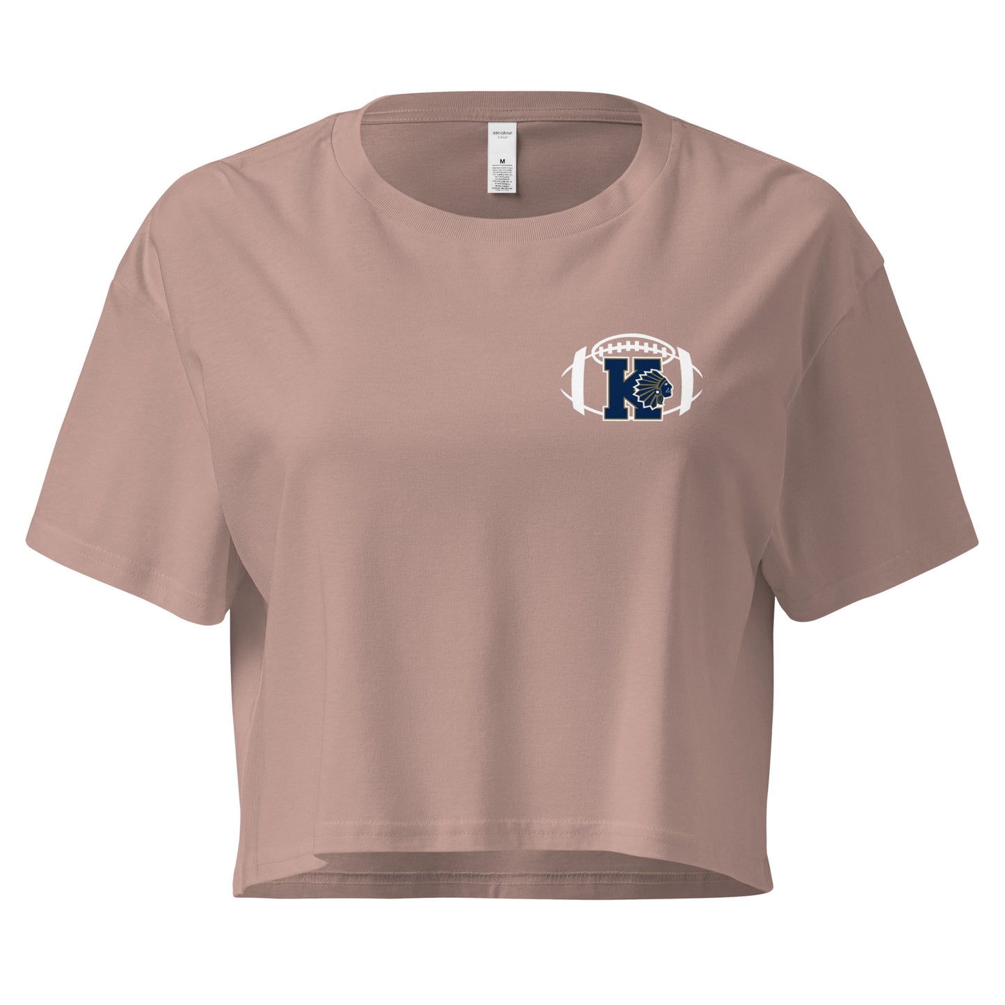 Women's Keller Football AS Colour Crop Top