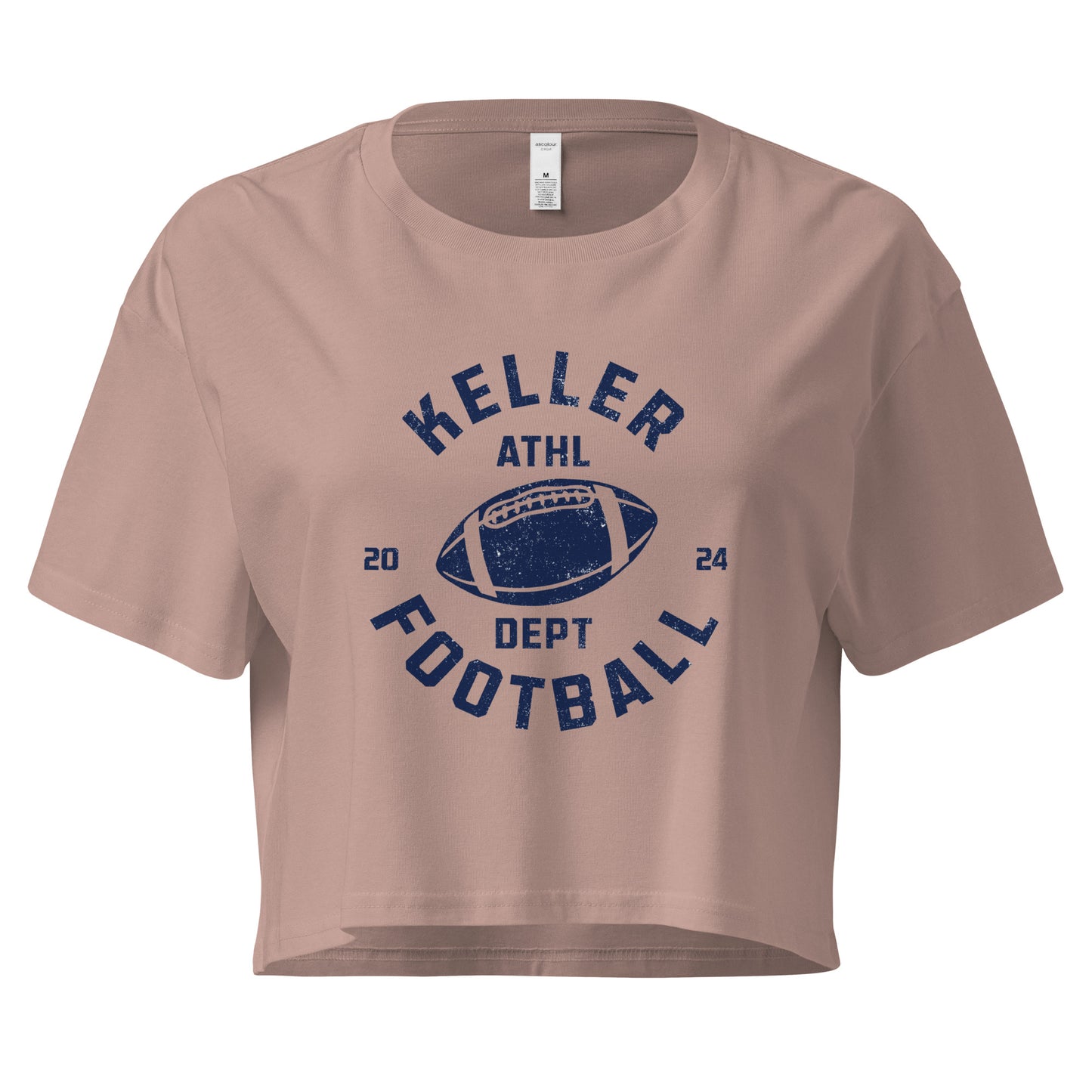 Women's Keller Football AS Colour Crop Top