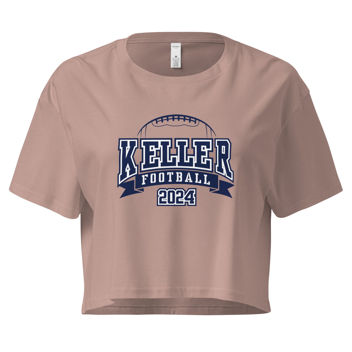 Women's Keller Football AS Colour Crop Top