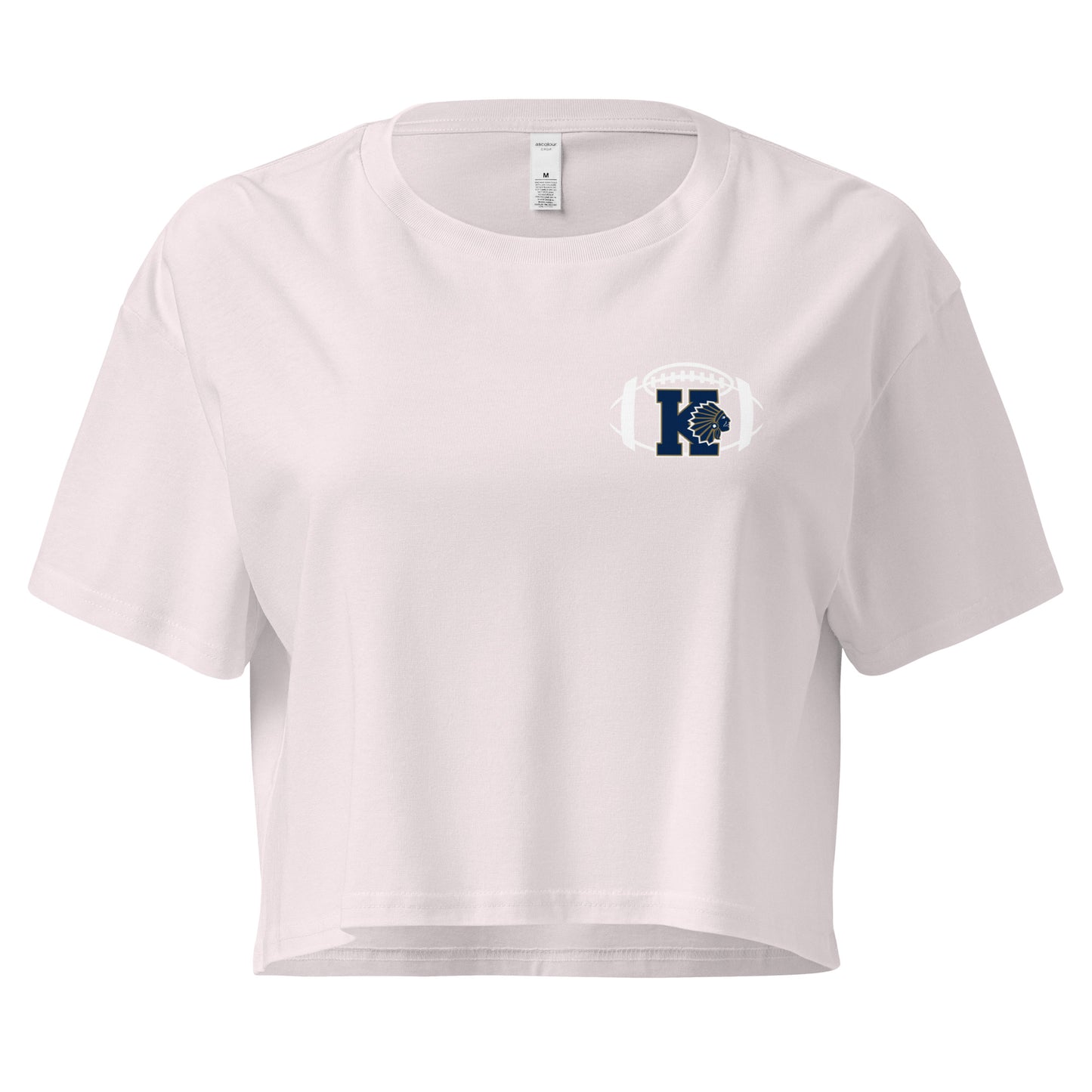 Women's Keller Football AS Colour Crop Top
