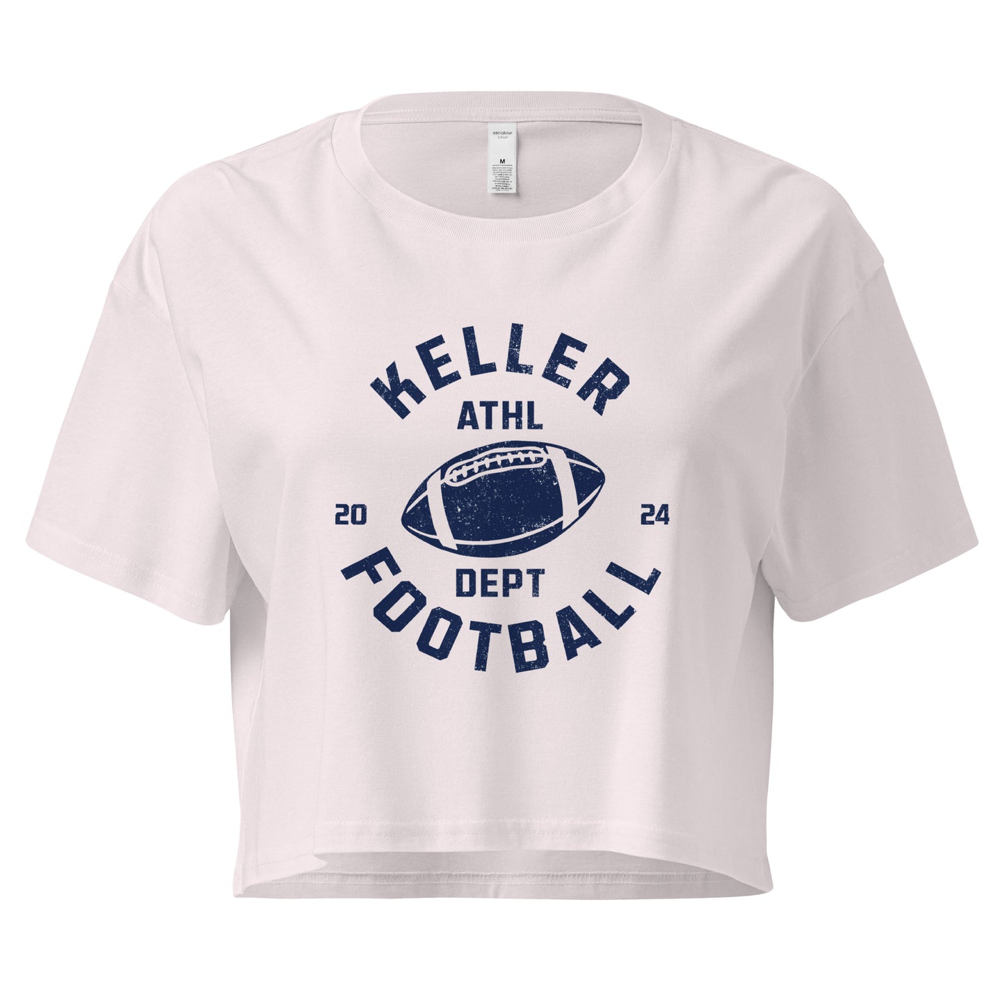 Women's Keller Football AS Colour Crop Top
