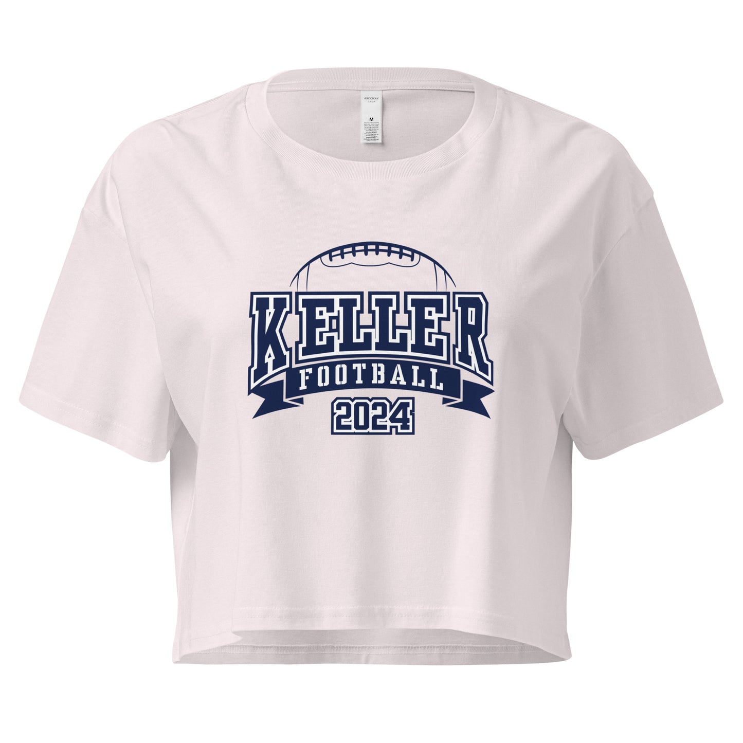 Women's Keller Football AS Colour Crop Top