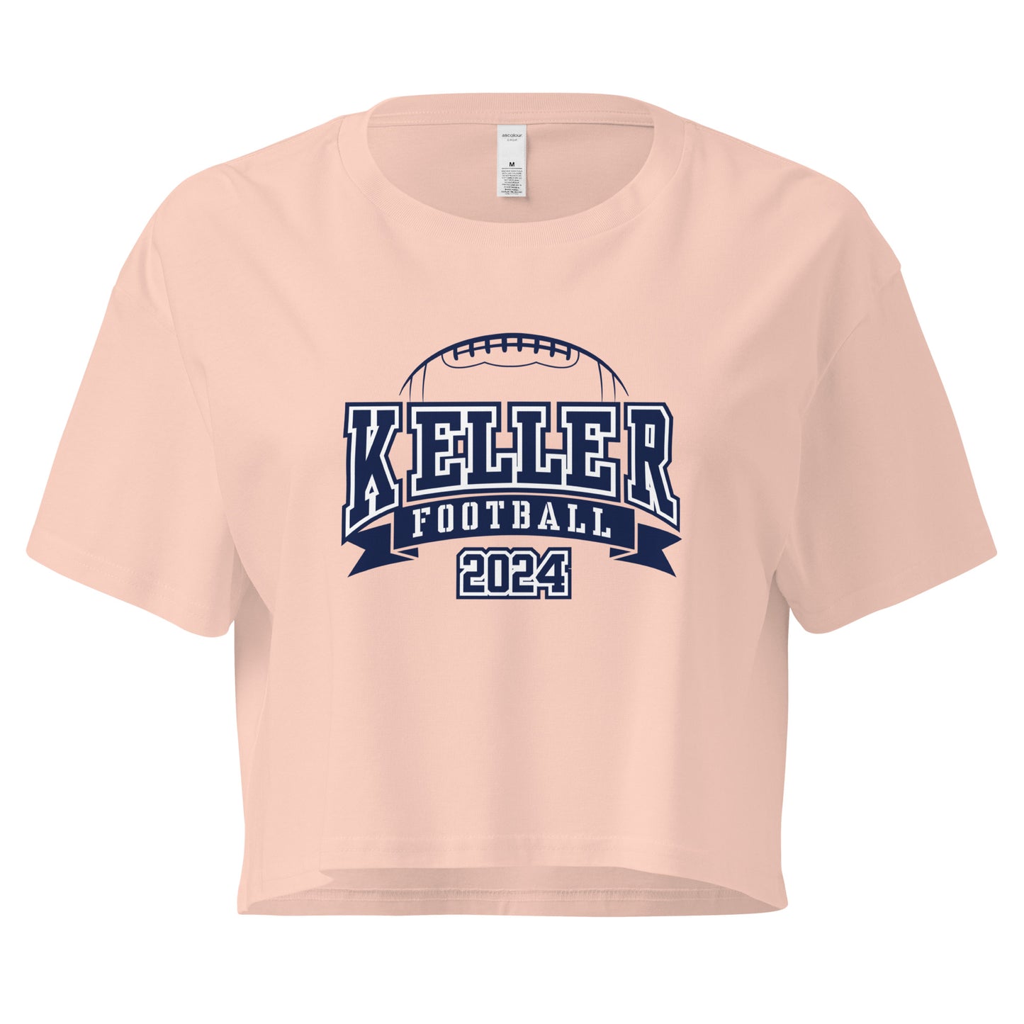 Women's Keller Football AS Colour Crop Top