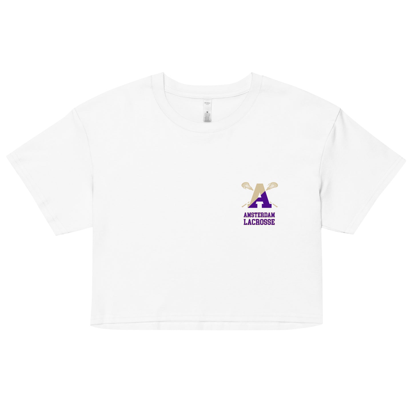 Women’s Amsterdam Lacrosse AS Colour Crop Top
