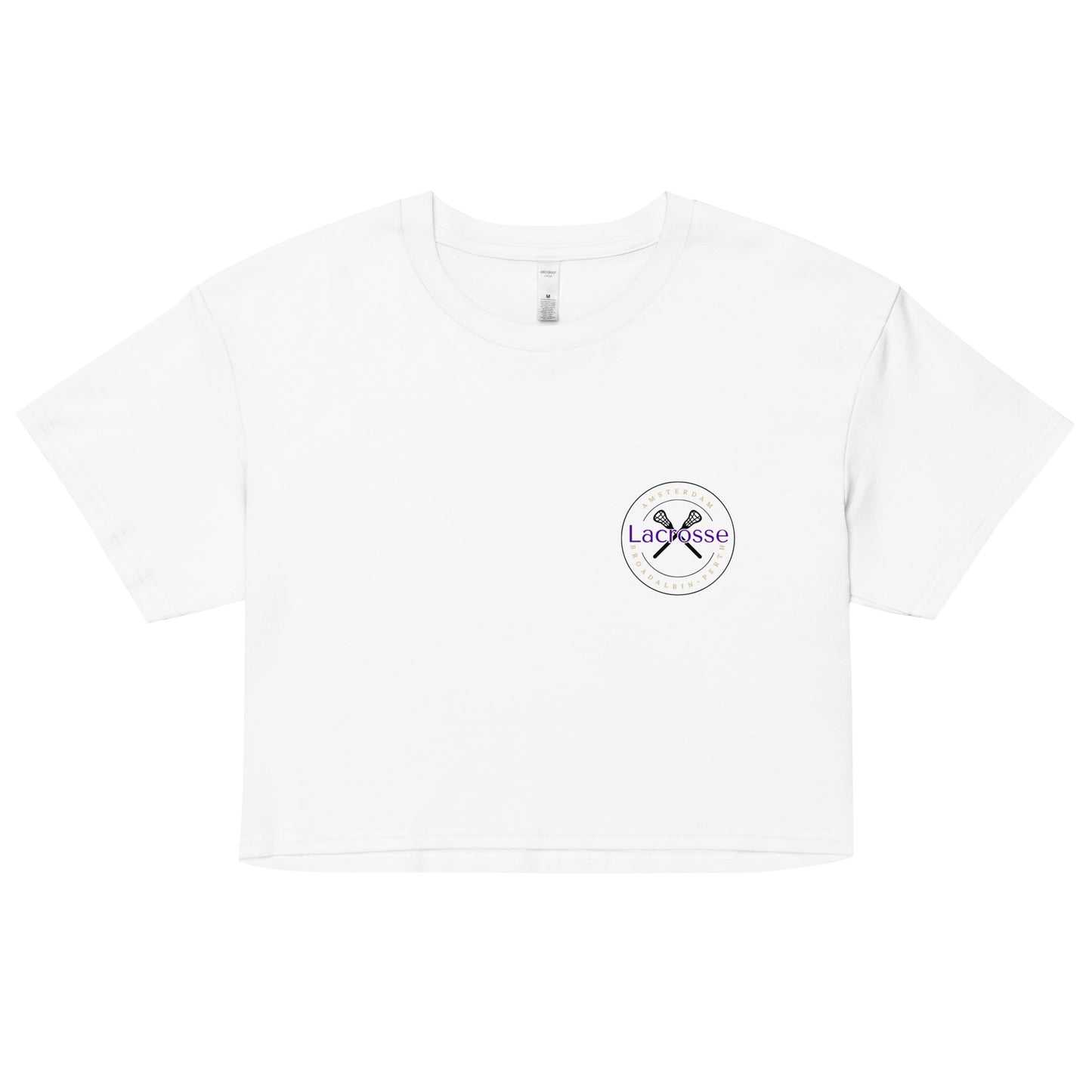 Women’s Amsterdam Lacrosse AS Colour Crop Top