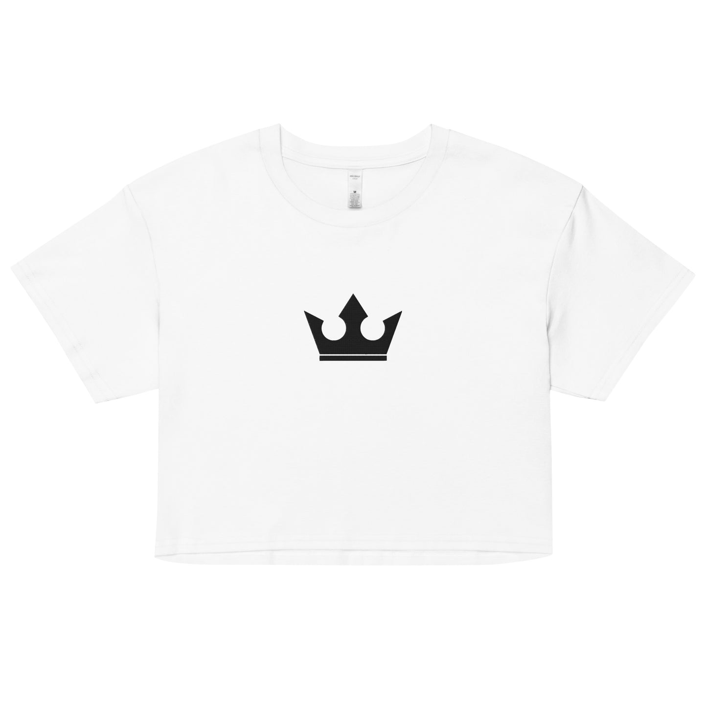 Women’s QC Pickleball AS Colour Embroidered Crop Top
