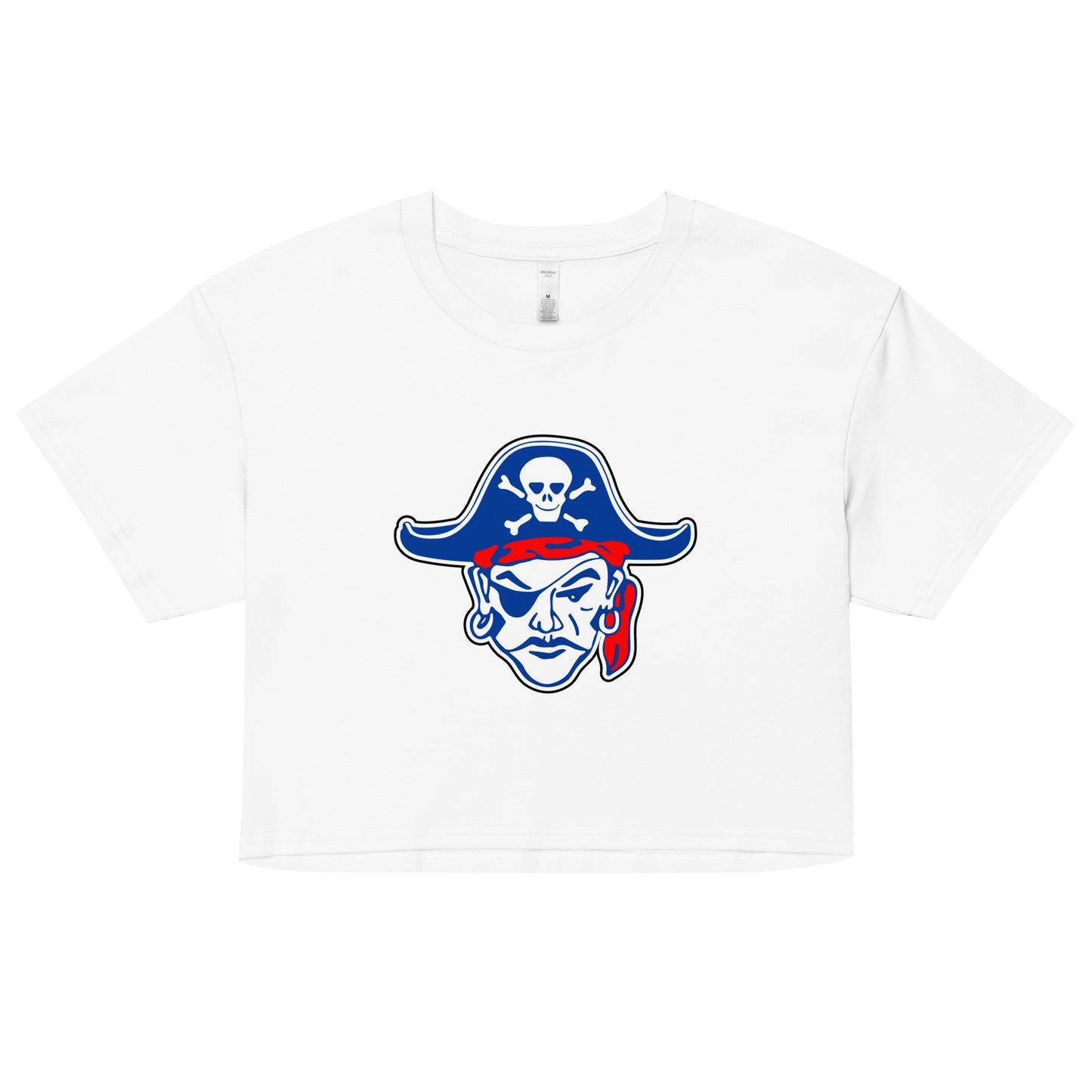 Women's Fairport Football and Cheer AS Colour Crop Top
