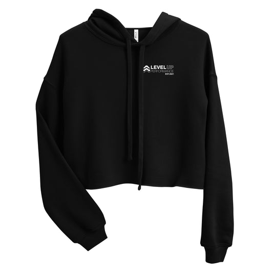 Women's Level Up Bella + Canvas Crop Hoodie